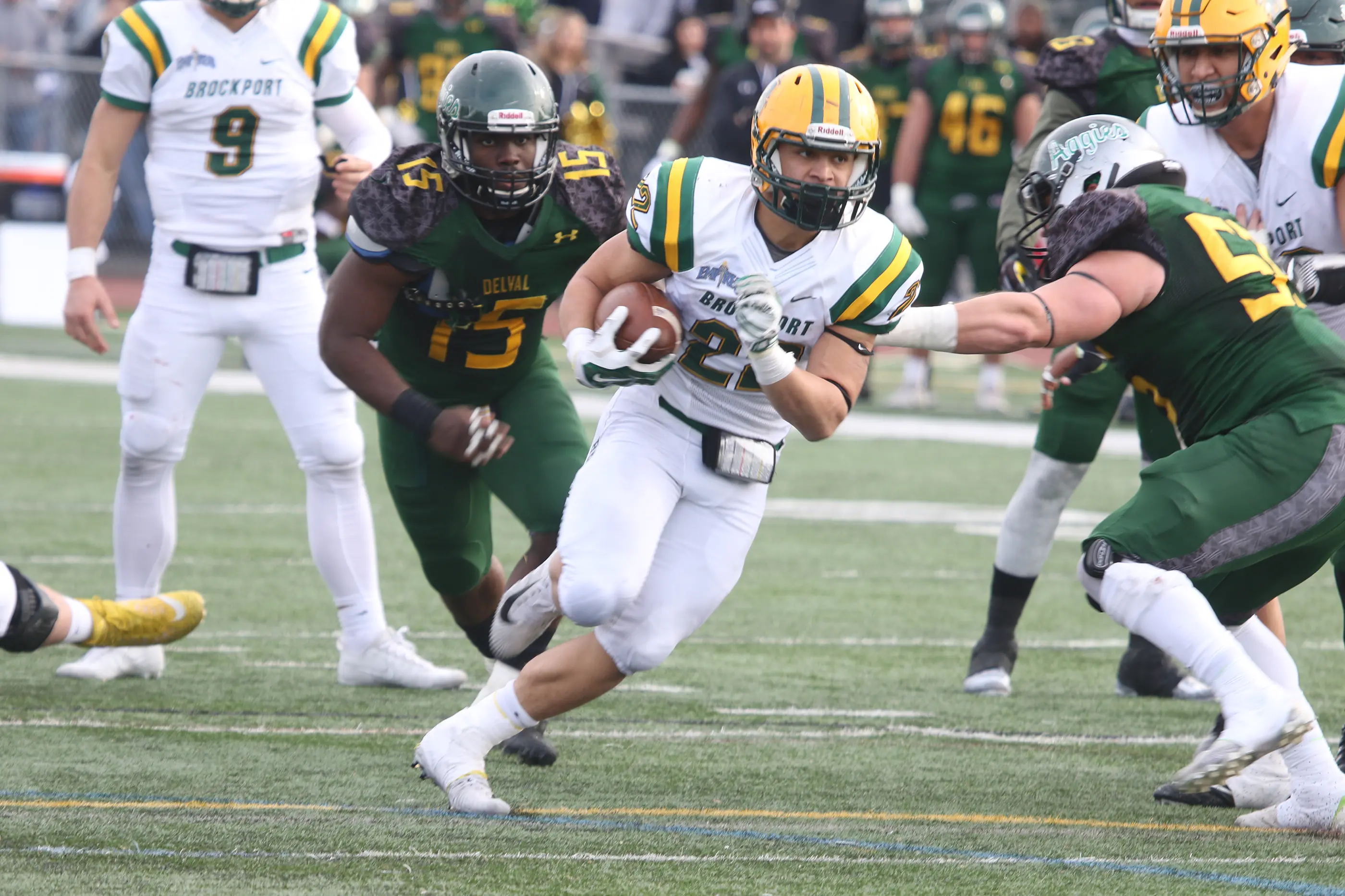 Brockport RB looking for space to run