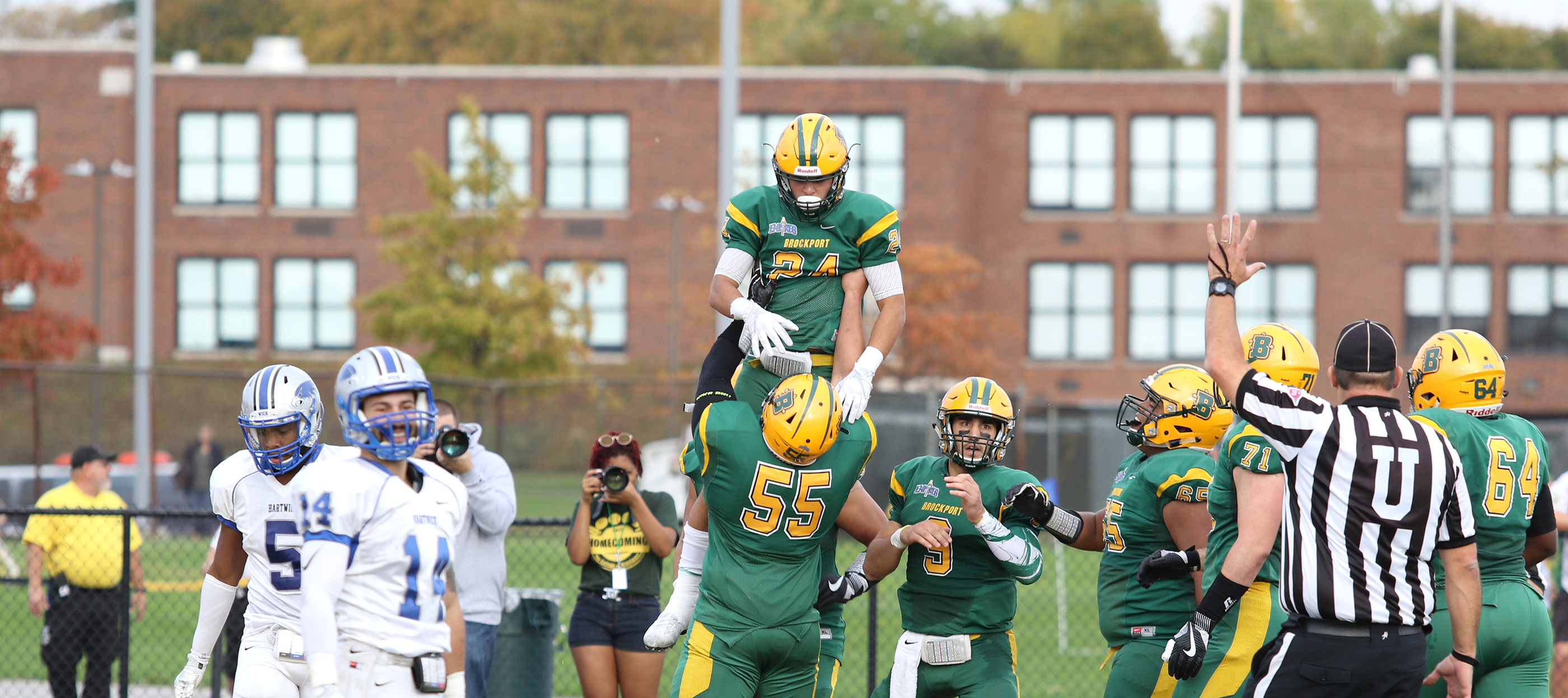 Undefeated Effort Football TD Celebration