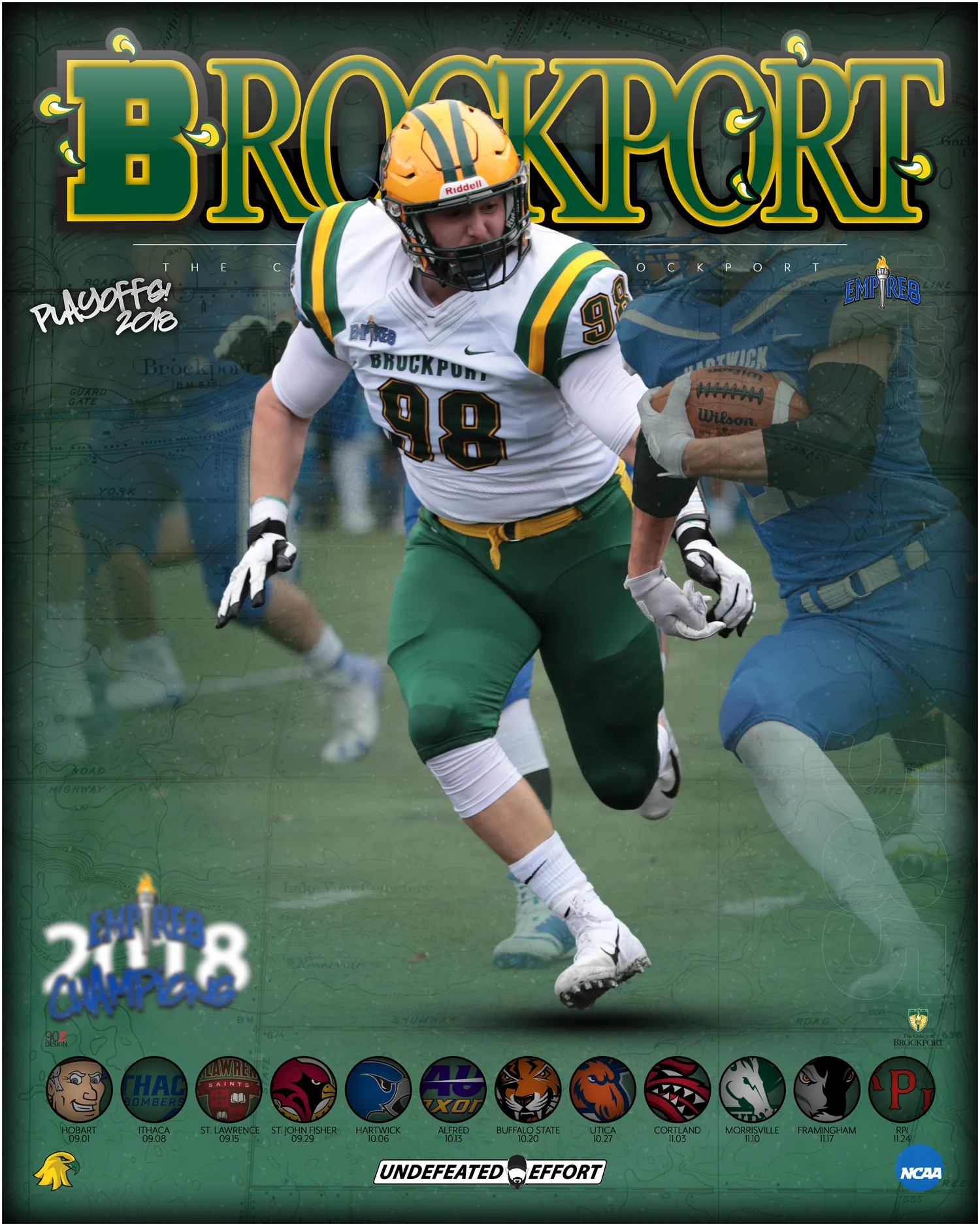 Brockport Football Player John Tucci