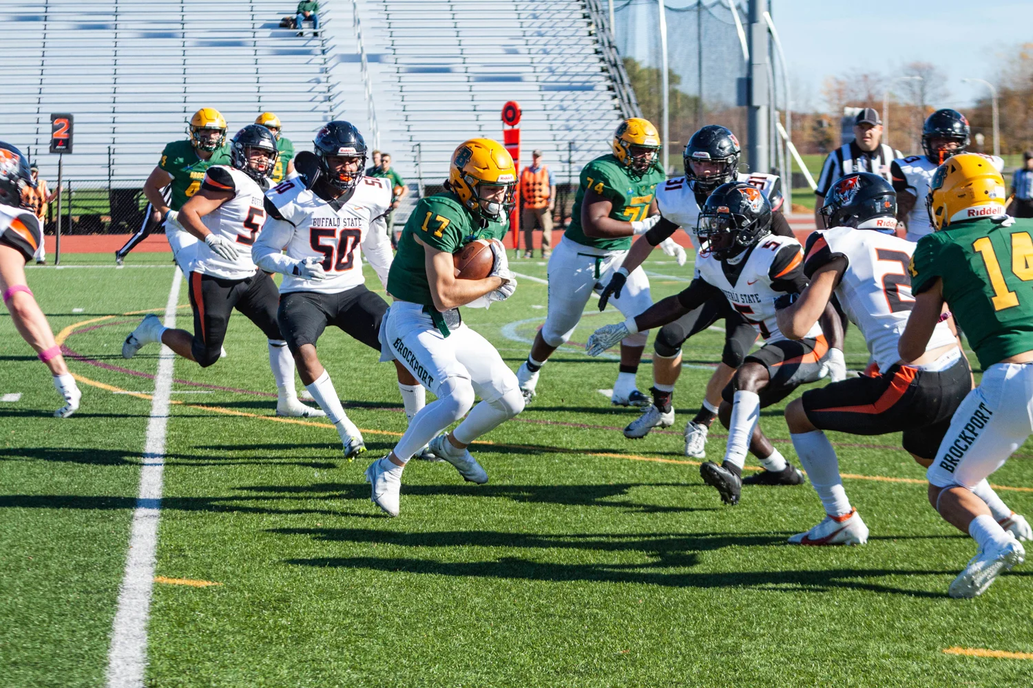 WR looking for space to run