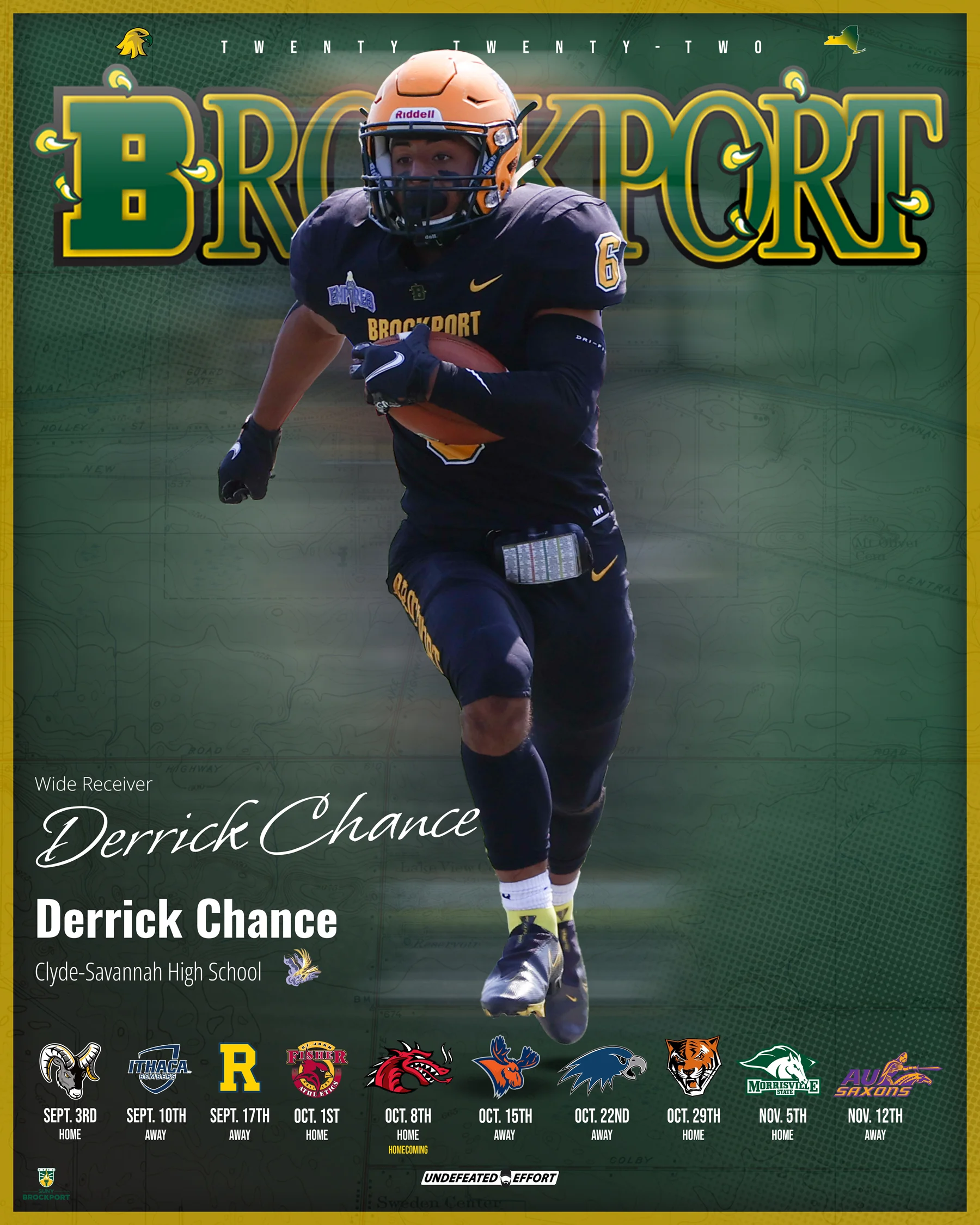 Derrick Chance - Senior Poster