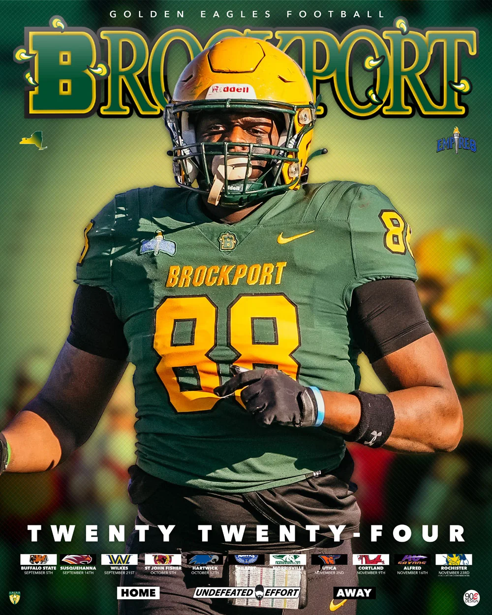 Brockport Football Senior - Myles Goddard
