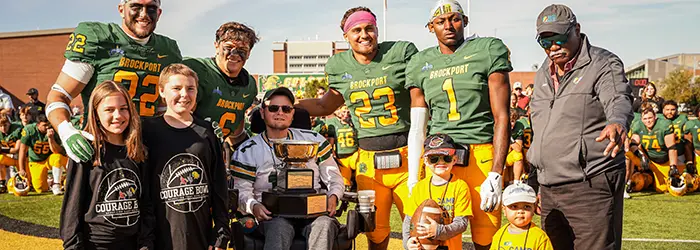 Brockport Golden Eagles hitting the field