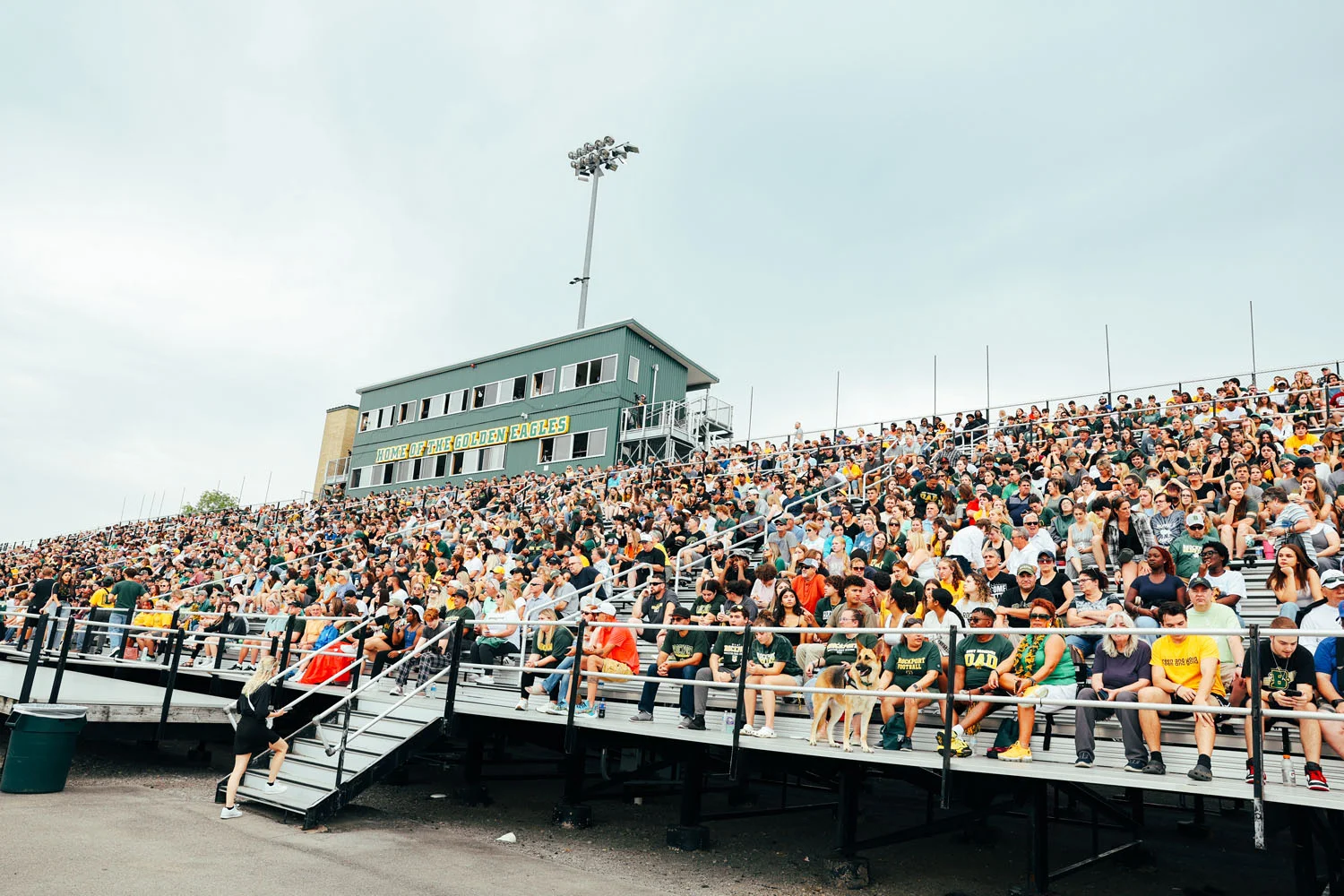Brockport State Football Crowd