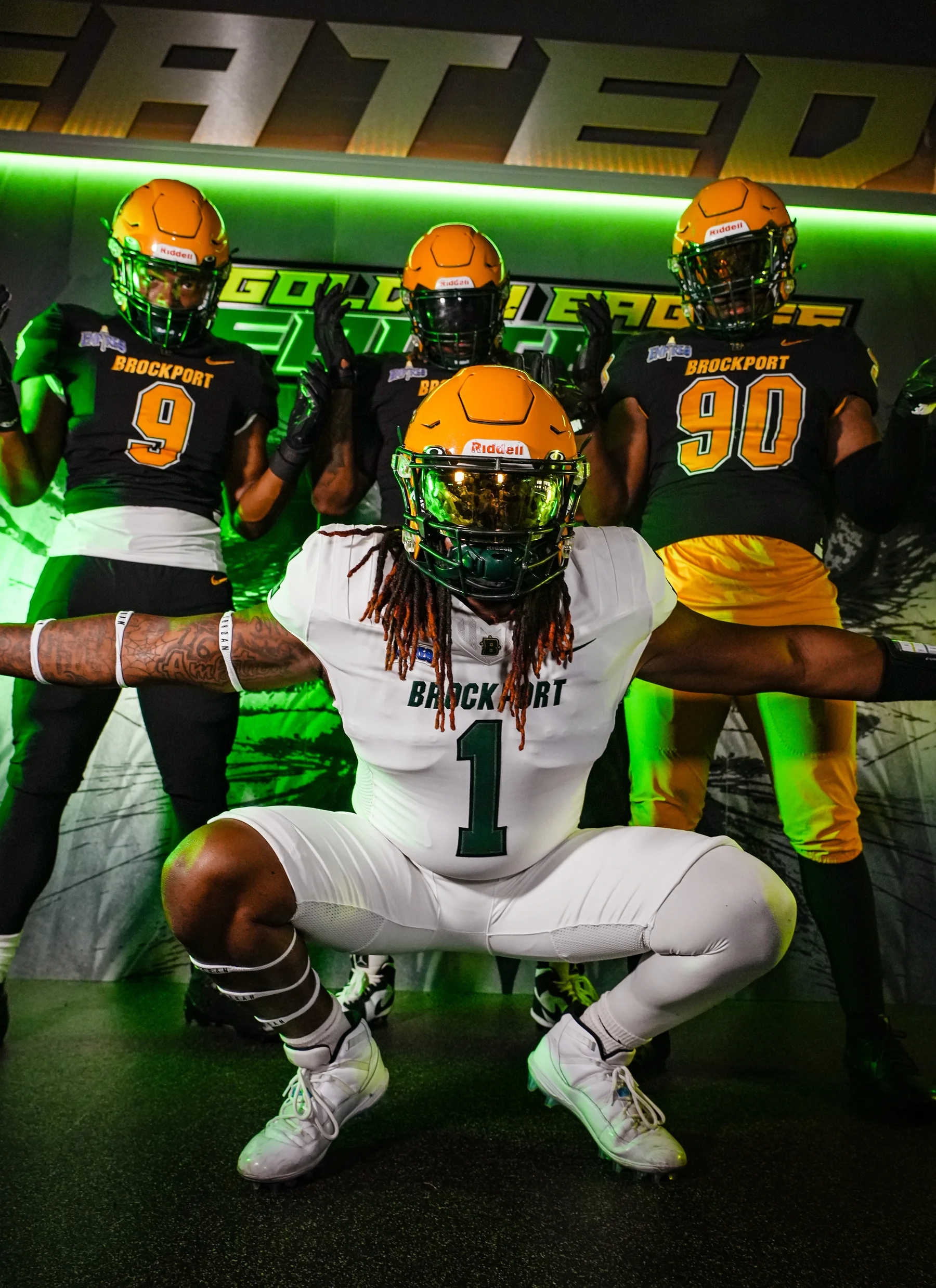 Brockport Teammates ready to go