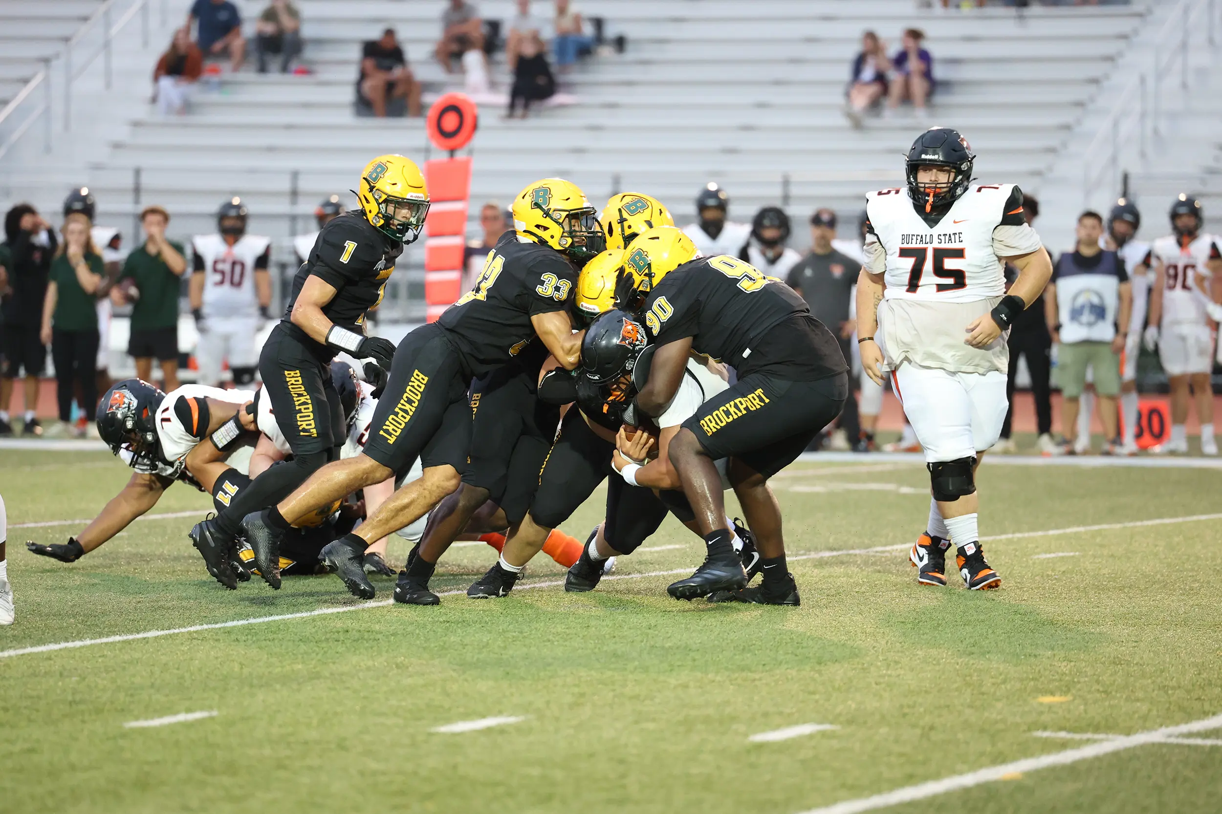 Brockport Golden Eagles Football Gang Tackle