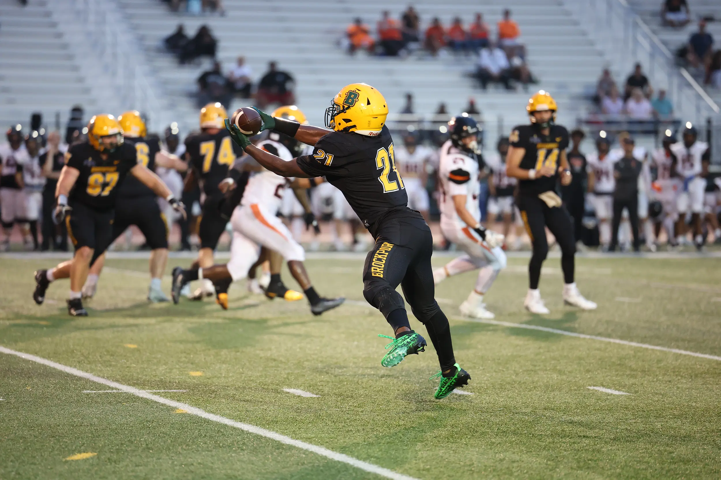 RB making the Catch